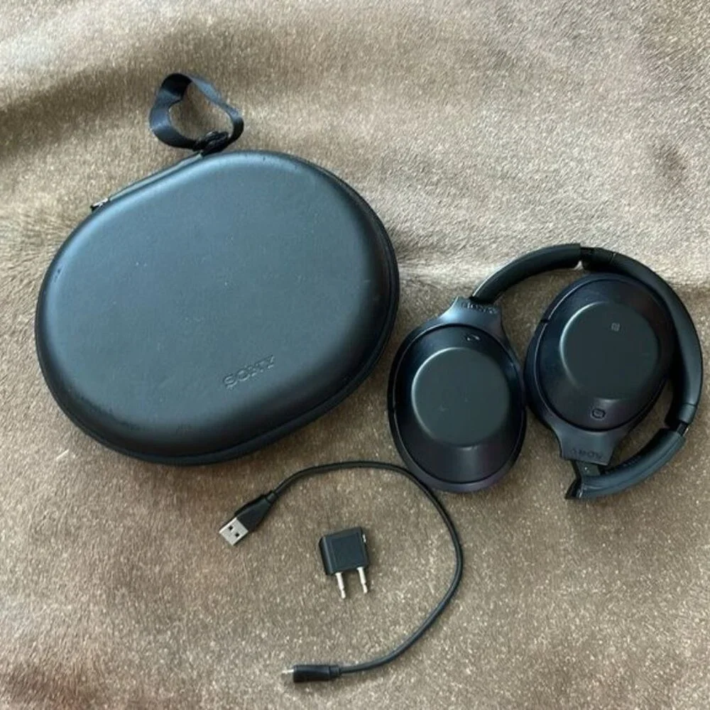 Sony Premium Noise Cancelling Bluetooth Headphone Black MDR1000X